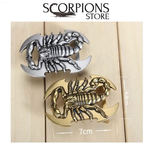 Belt Buckle Scorpion size