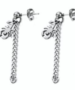 Chain Scorpion Earrings