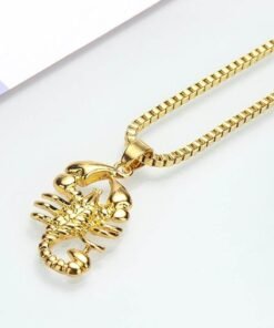 Gold Scorpion Necklace Scorpions Store