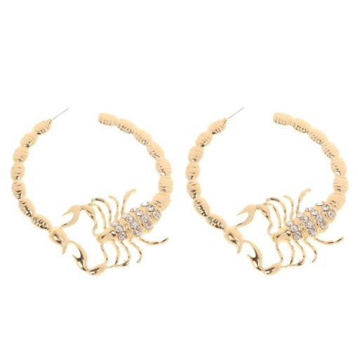 Scorpio Hoop Earrings women
