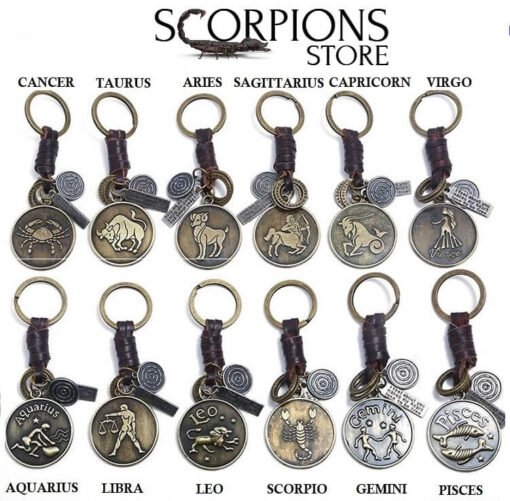 Scorpio Keychain Zinc Cheap