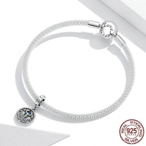 Scorpio Pendant Silver compatible pandora bracelet