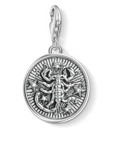 Scorpio Symbol Pendant Silver