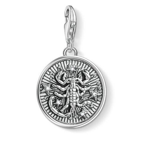 Scorpio Symbol Pendant Silver