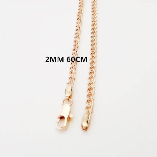Scorpio Zodiac Pendant Necklace 2mm 60cm