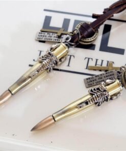 Scorpion Bullet Necklace Black and Brown