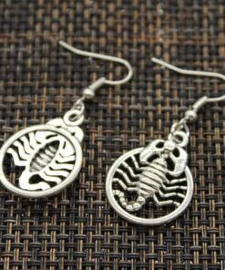 Scorpion Earrings Women Silver Color