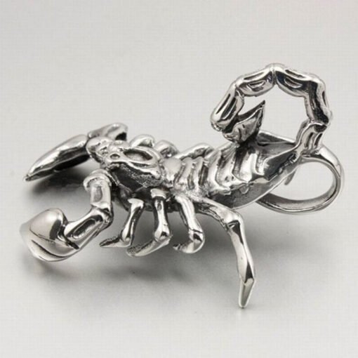 Scorpion Necklace Men Stainless Steel