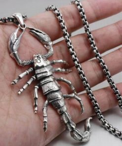 Scorpion Pendant Jewelry Necklace