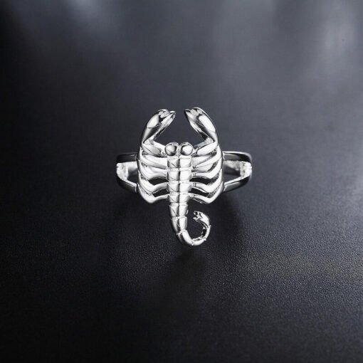 Scorpion Ring Silver