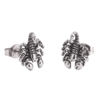 Scorpion Stud Earrings silver