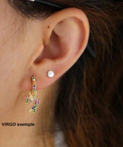 Zodiac Scorpio Earrings virgo sign