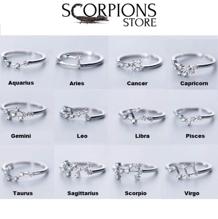 Scorpio Constellation Ring | Scorpions Store