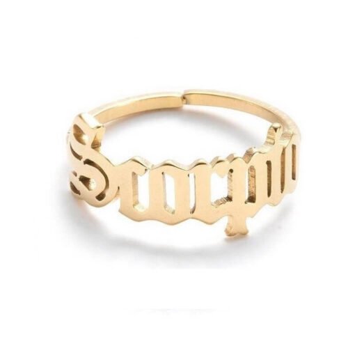 Scorpio Ring Gold Color